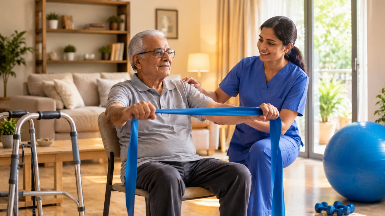 physiotherapist at home, in jogeshwari